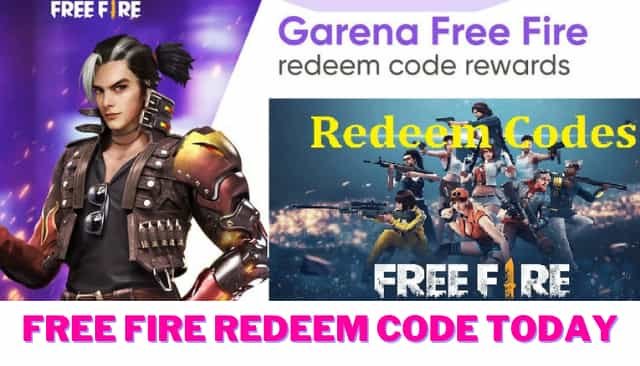 Free Fire Redeem Code Today