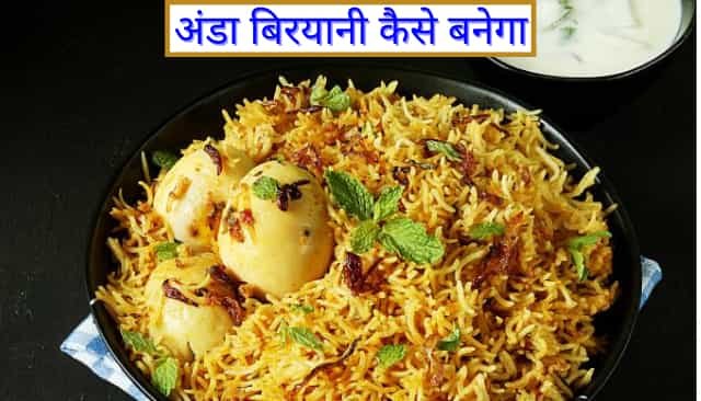 Andha Biryani Kaise Banaen– अंडा बिरयानी कैसे बनेगा – egg biryani Recipe