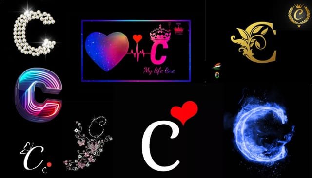 Latest C Name DP Photo For Whatsapp Profile Pics (Download)