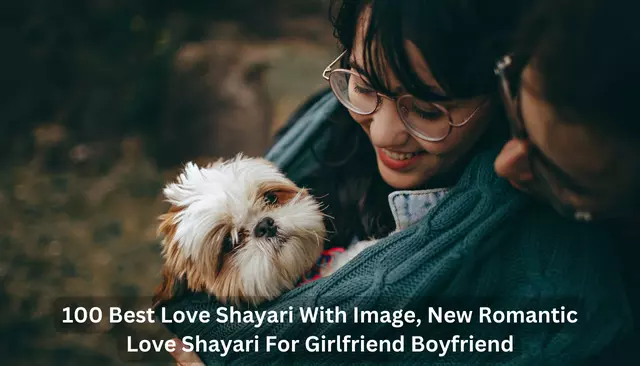 100 Best Love Shayari With Image, New Romantic Love Shayari For Girlfriend Boyfriend